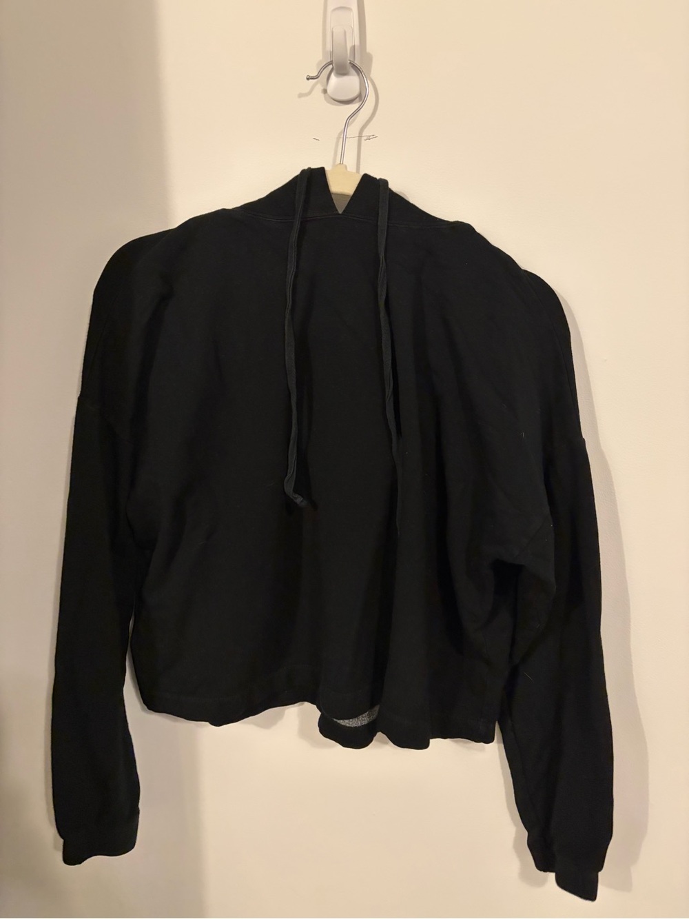 lovestitch Black Cozy Hoodie Sweater